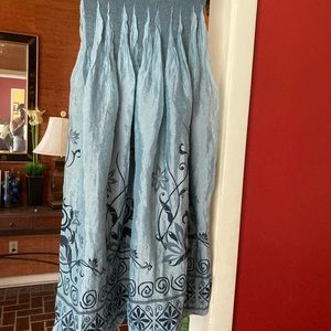 LAPIS DRESS/SKIRT. ONE SIZE.